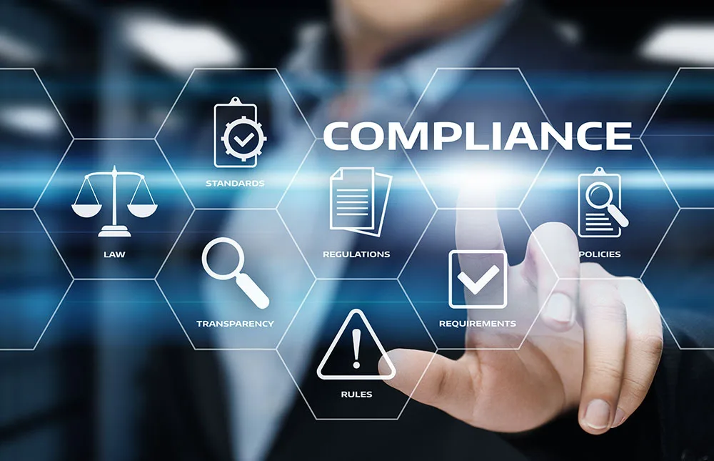 RAD-140 compliance with focus on standards, regulations, law, transparency, policies, requirements, and rules.